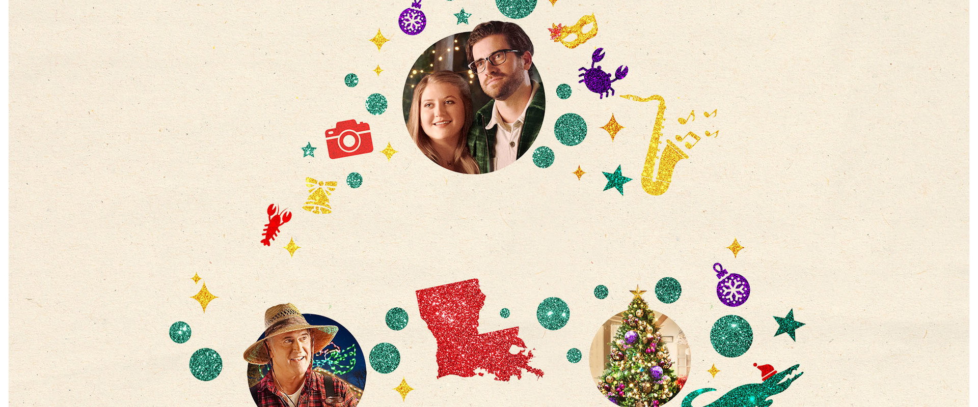 My Southern Family Christmas backdrop