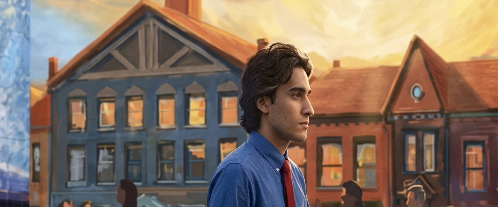 Anyone lived in a pretty how town backdrop