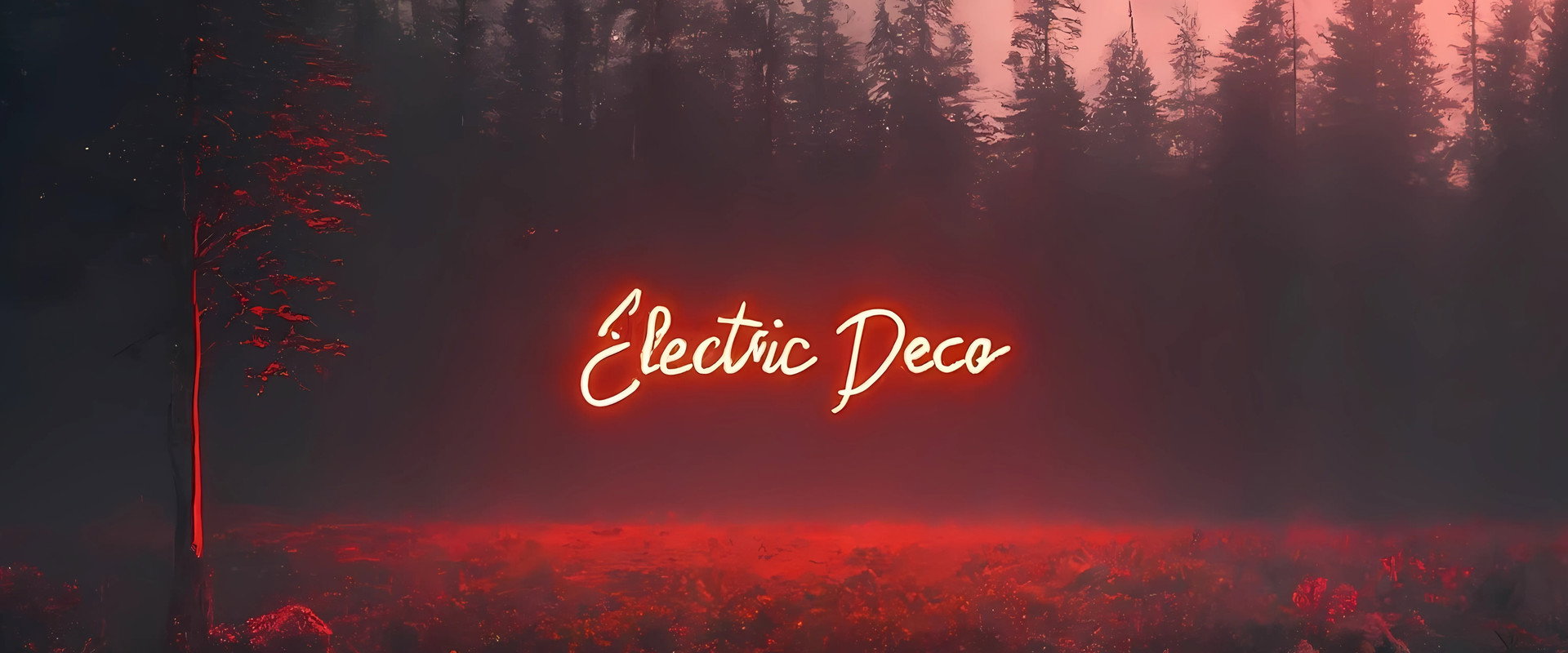ELECTRIC Déco backdrop