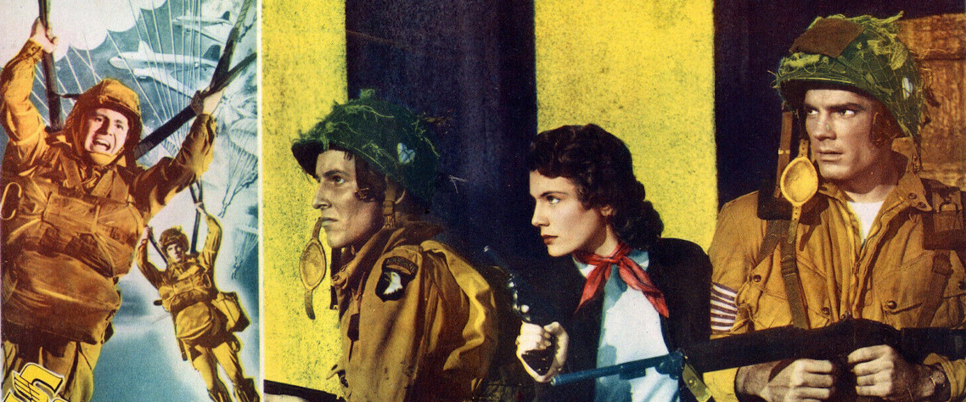 Screaming Eagles backdrop