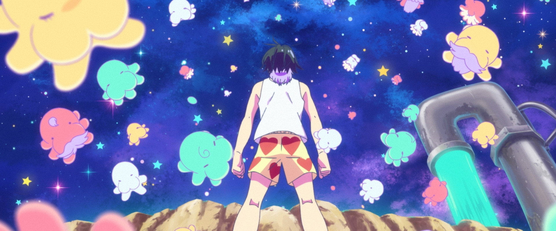 Galaxy Apartment☆Cosmo Hills backdrop