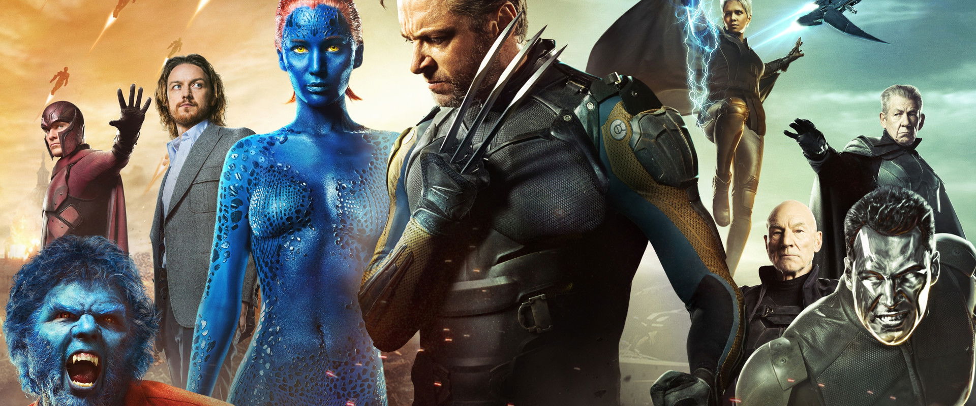 X-Men: Days of Future Past backdrop