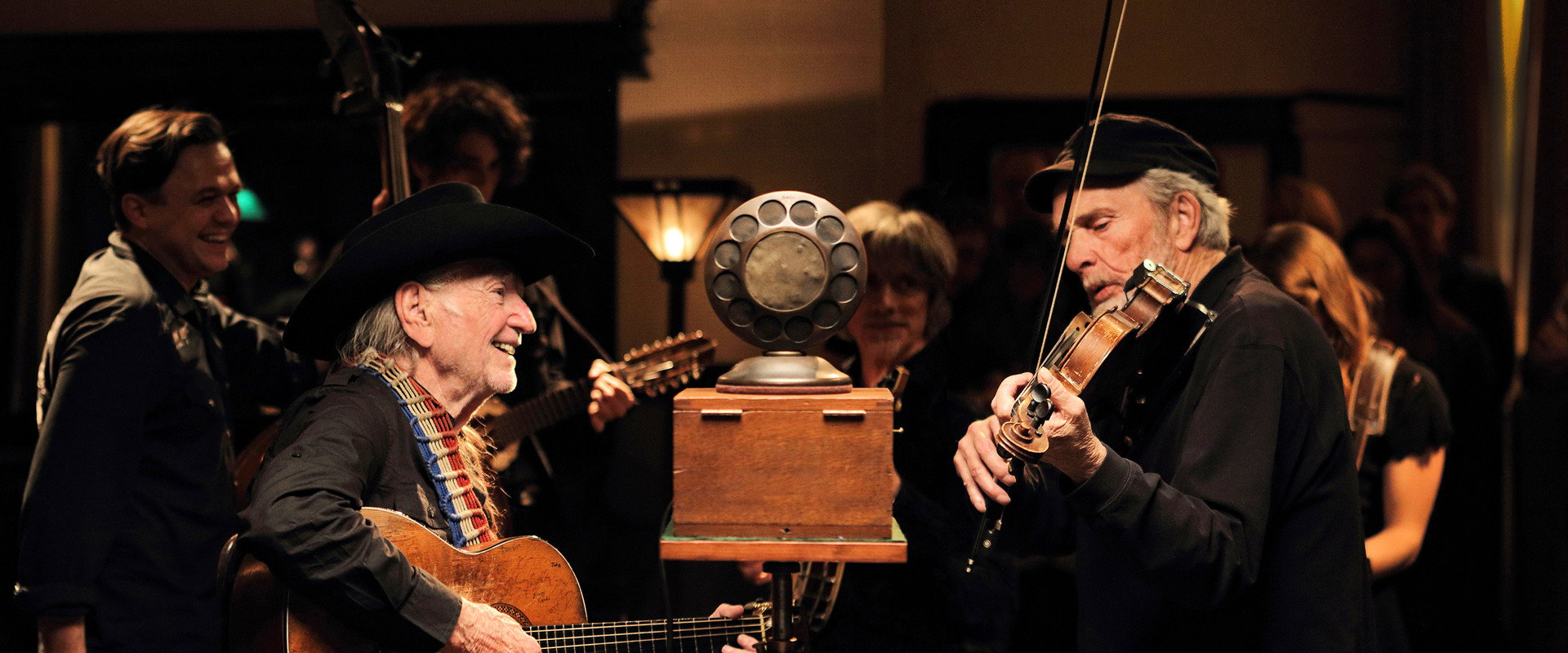 The American Epic Sessions backdrop