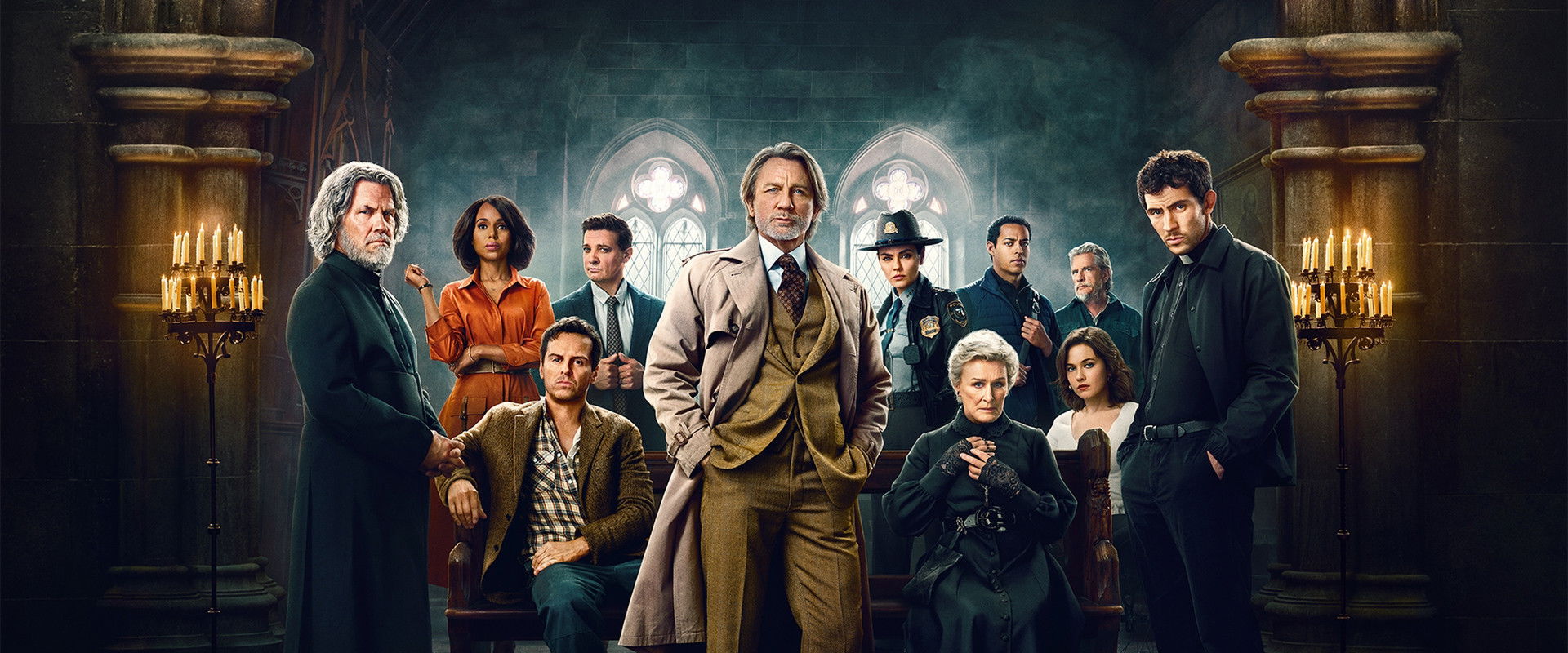 Wake Up Dead Man: A Knives Out Mystery backdrop