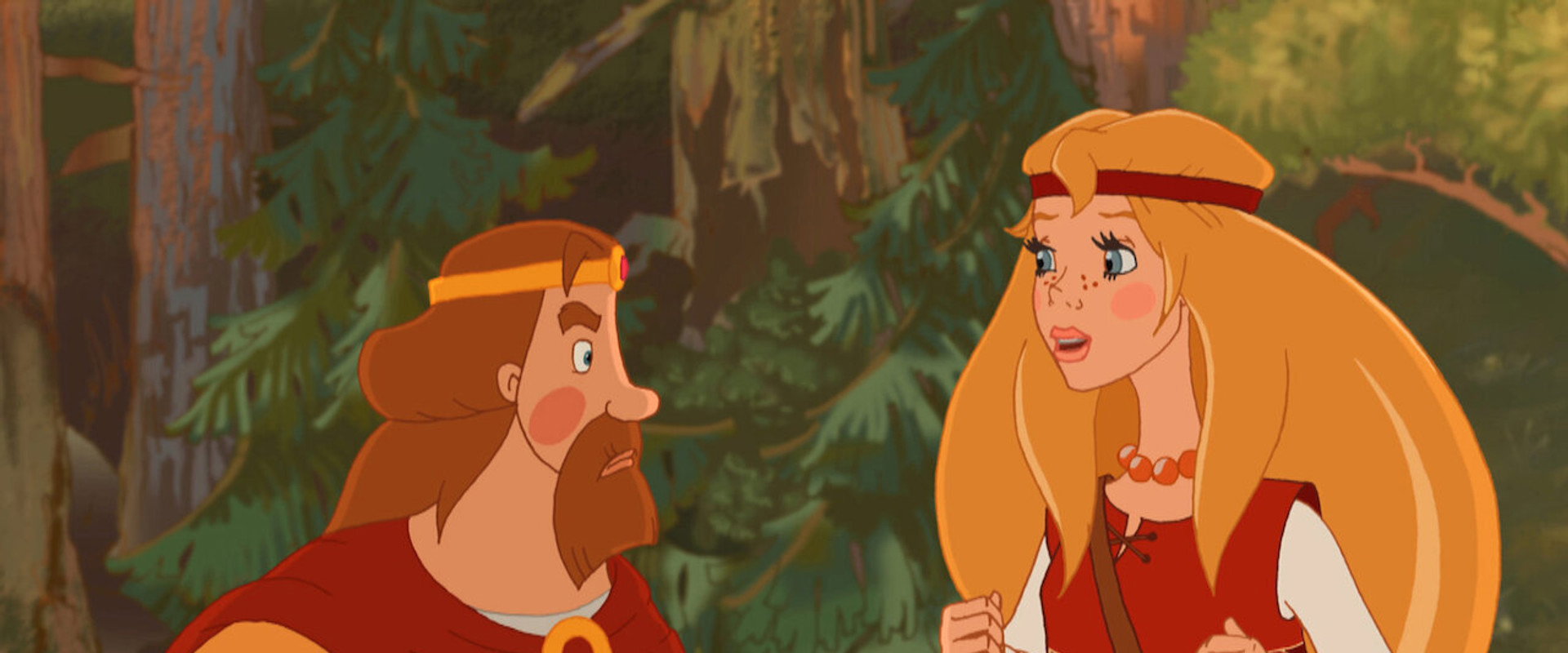 Ilya Muromets and Sparrow the Robber backdrop