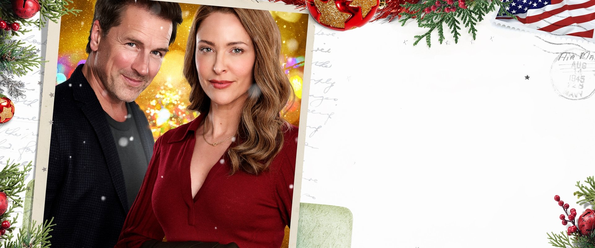 Bringing Christmas Home backdrop