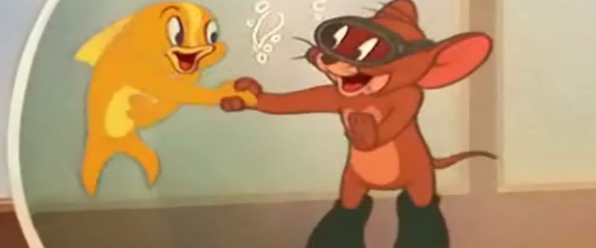 Jerry and the Goldfish backdrop