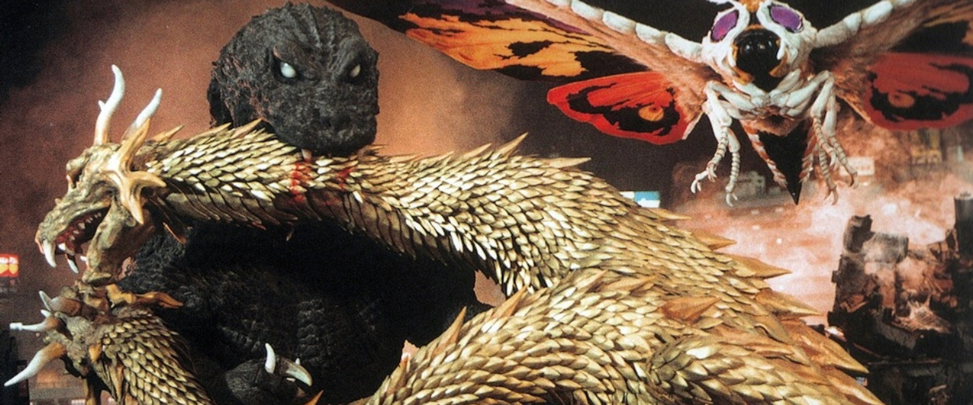Godzilla, Mothra and King Ghidorah: Giant Monsters All-Out Attack backdrop