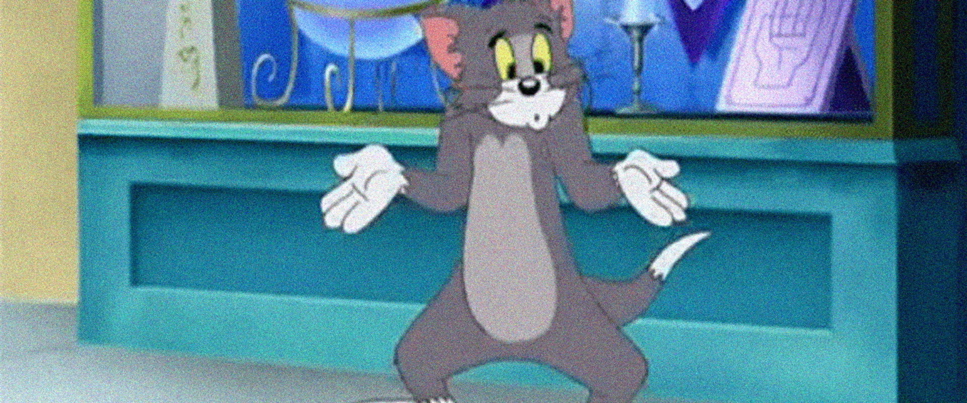 The Mansion Cat backdrop