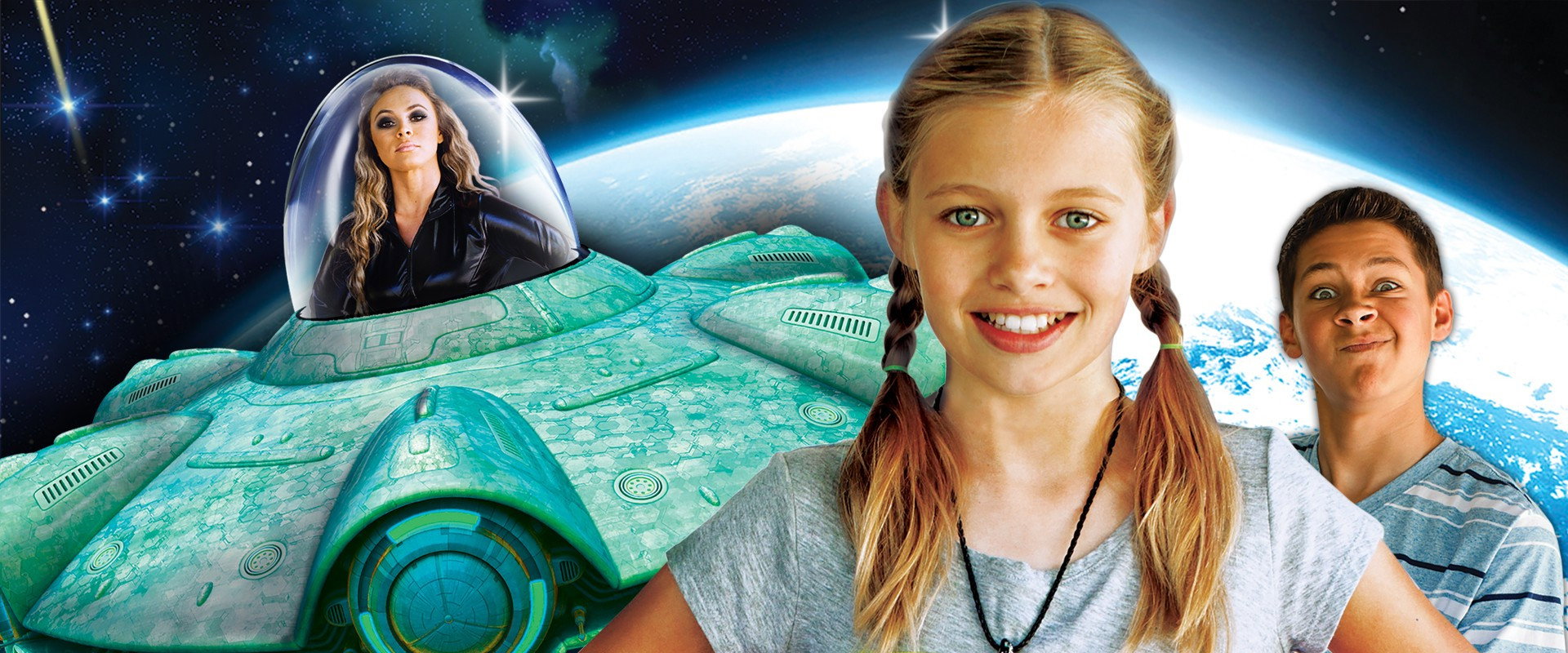 I Think My Babysitter is an Alien backdrop