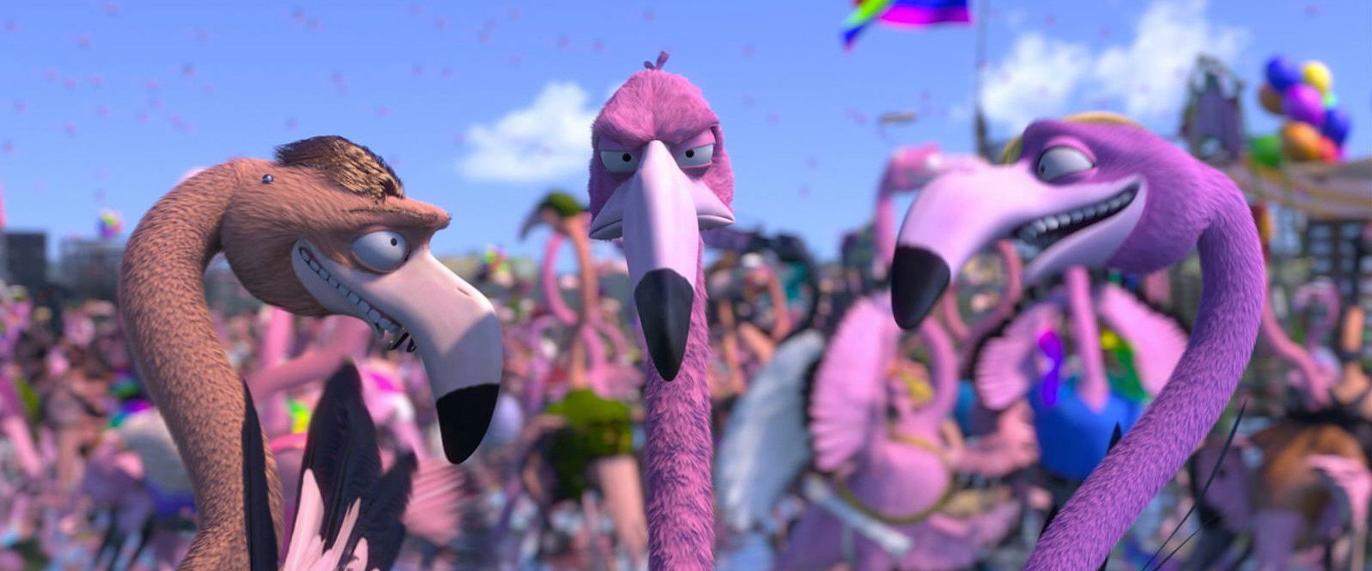 Flamingo Pride backdrop