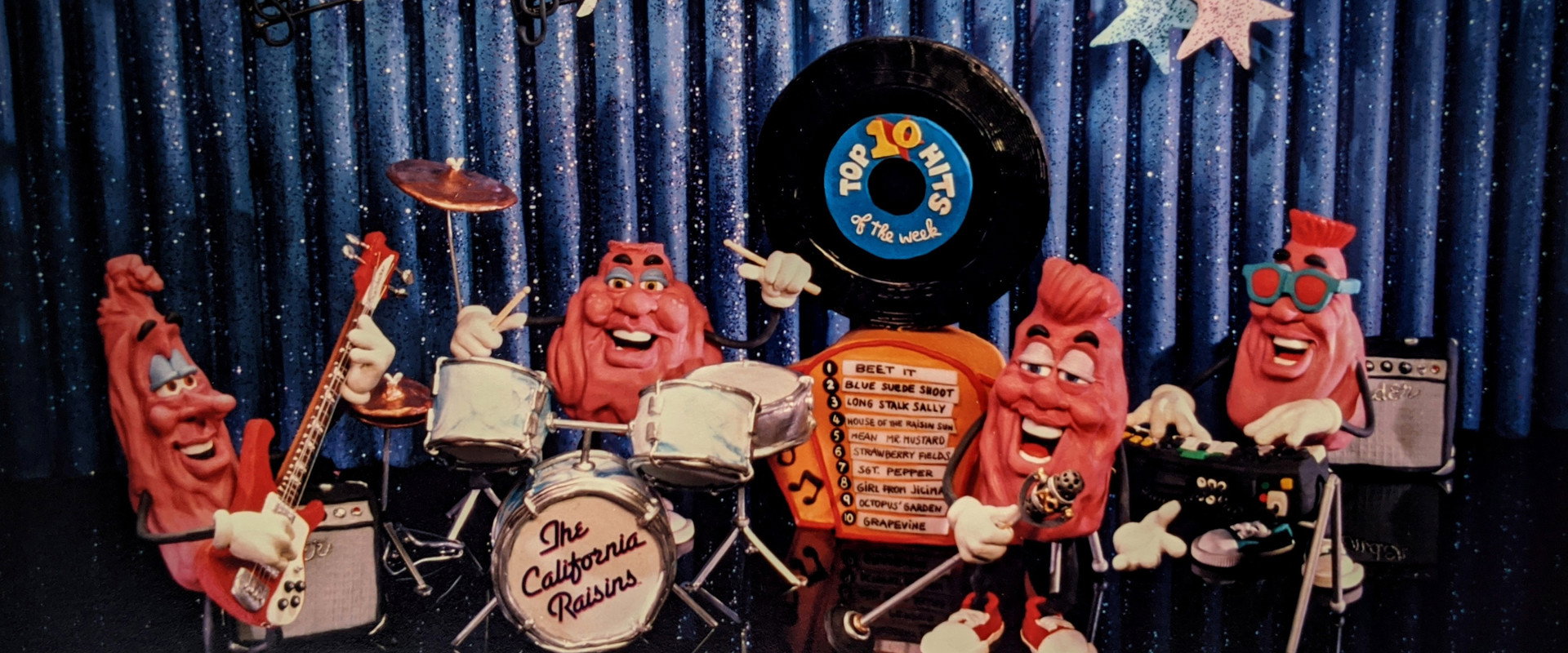 Raisins Sold Out: The California Raisins II backdrop