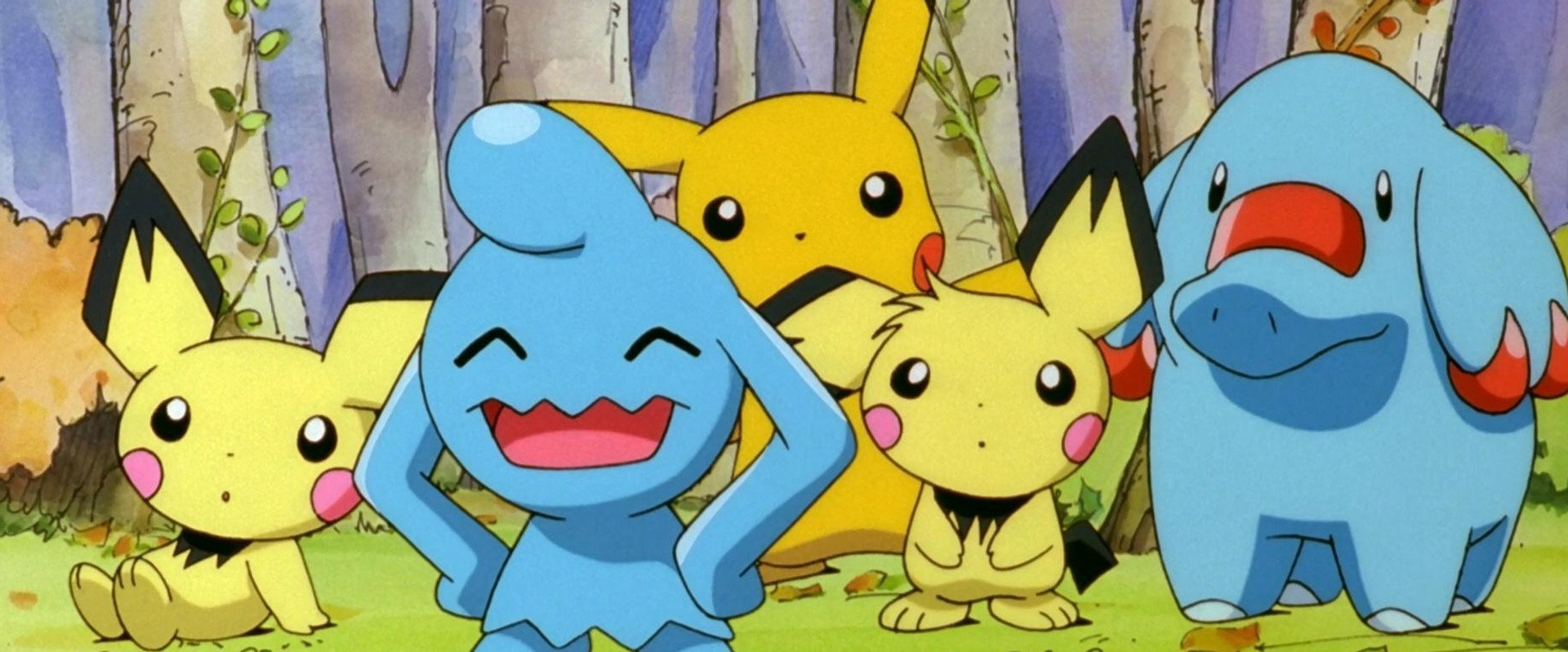 Camp Pikachu backdrop