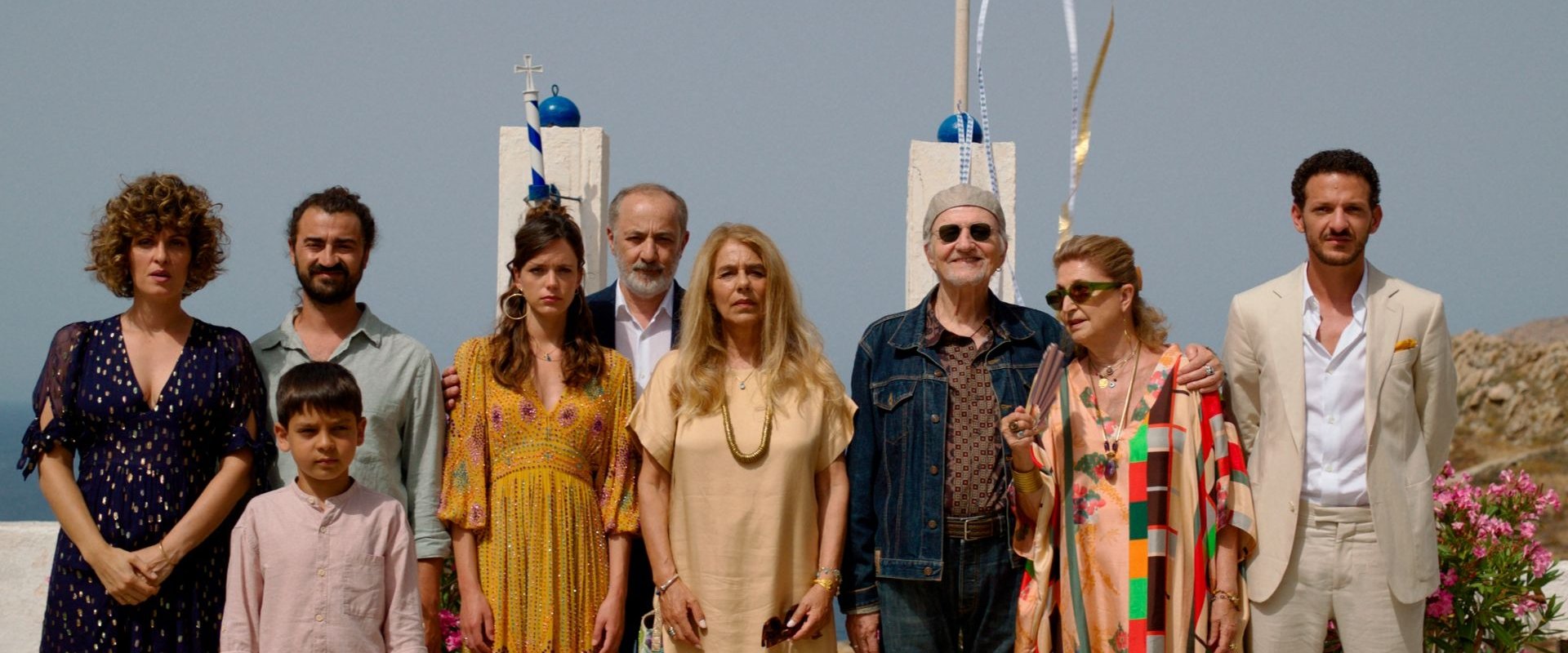 I Love Greece backdrop