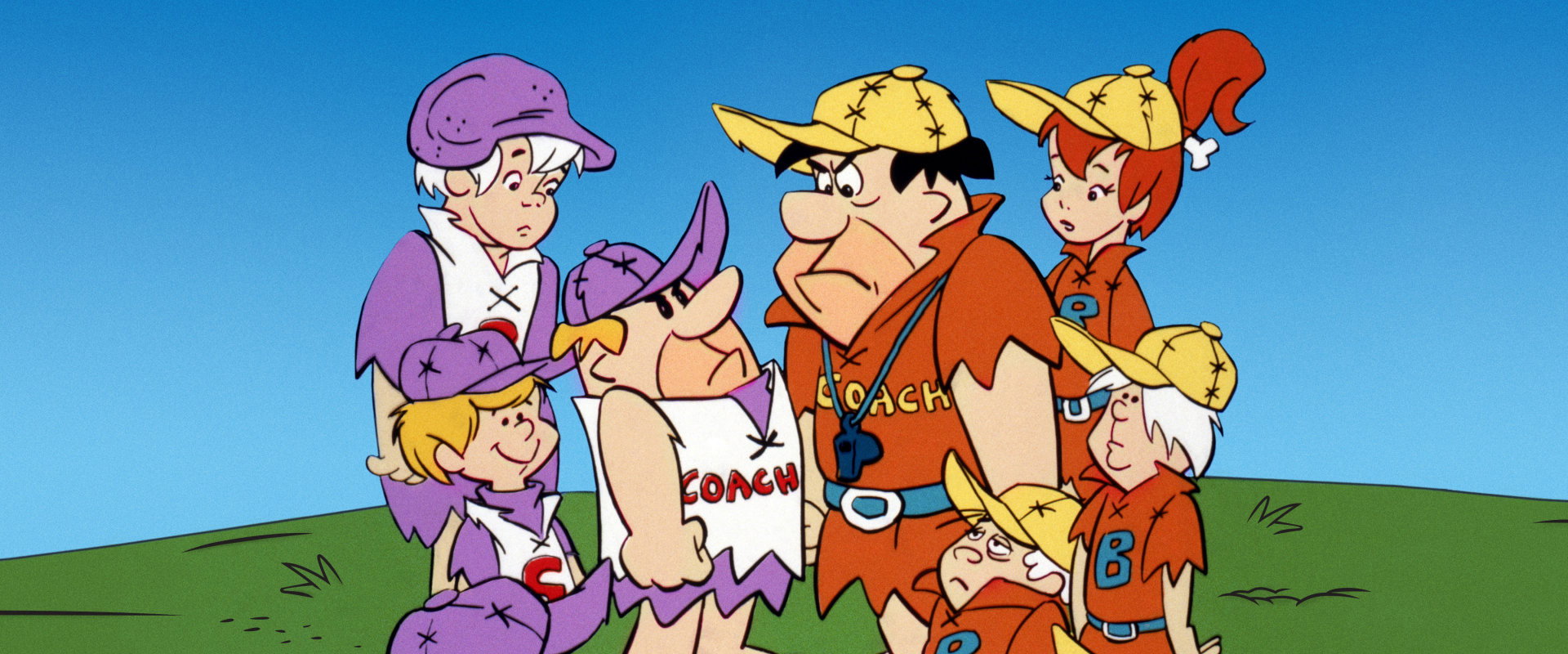 The Flintstones: Little Big League backdrop