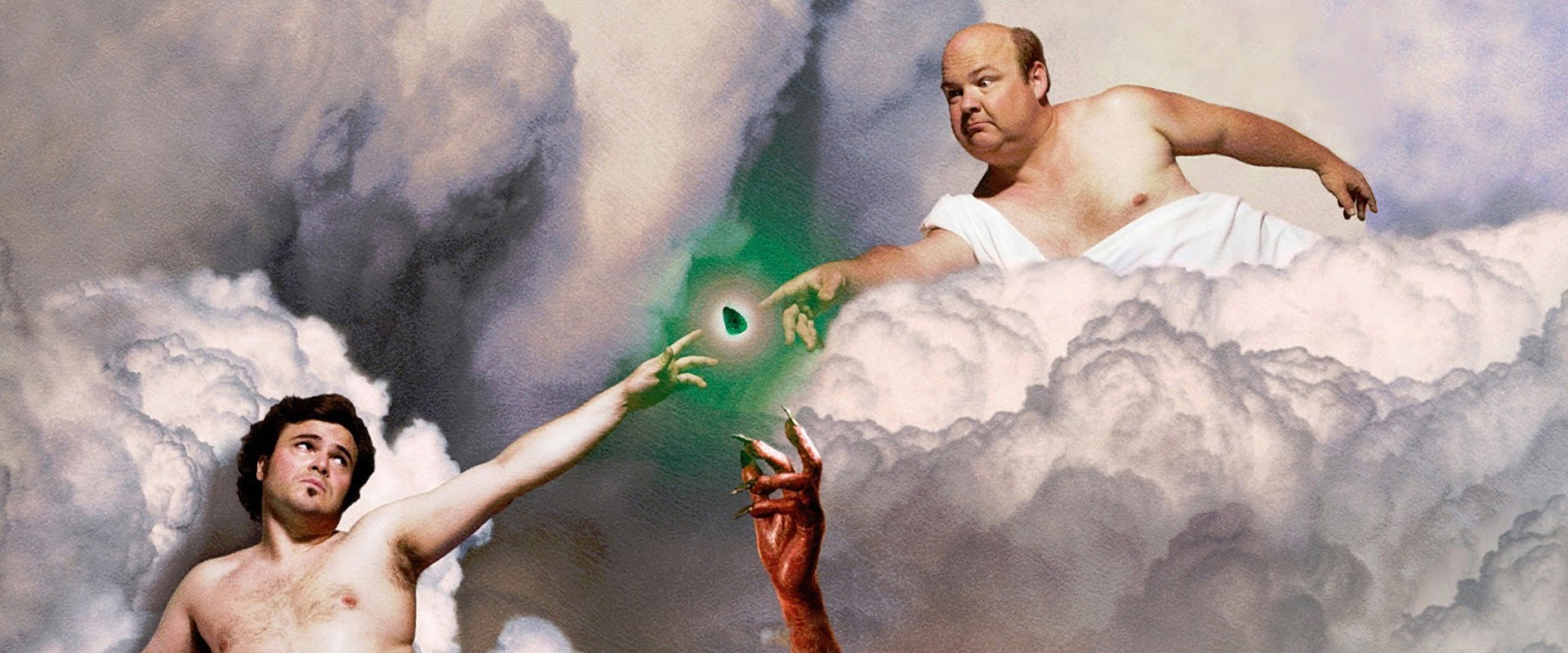 Tenacious D in The Pick of Destiny backdrop
