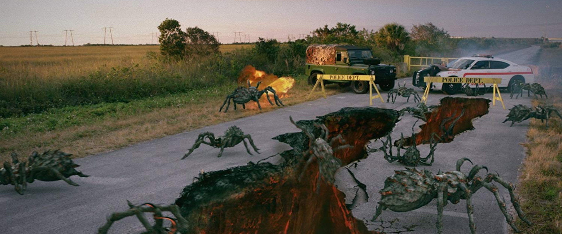 2 Lava 2 Lantula! backdrop