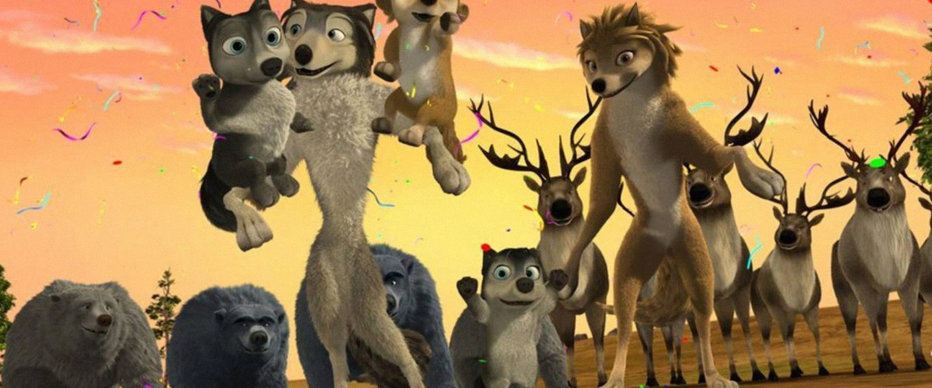 Alpha and Omega 2: A Howl-iday Adventure backdrop