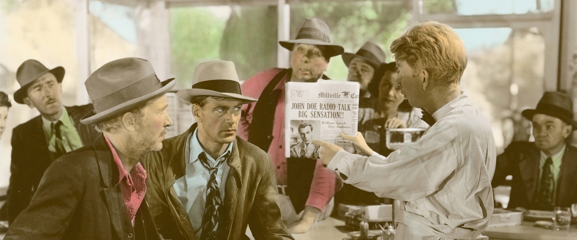 Meet John Doe backdrop