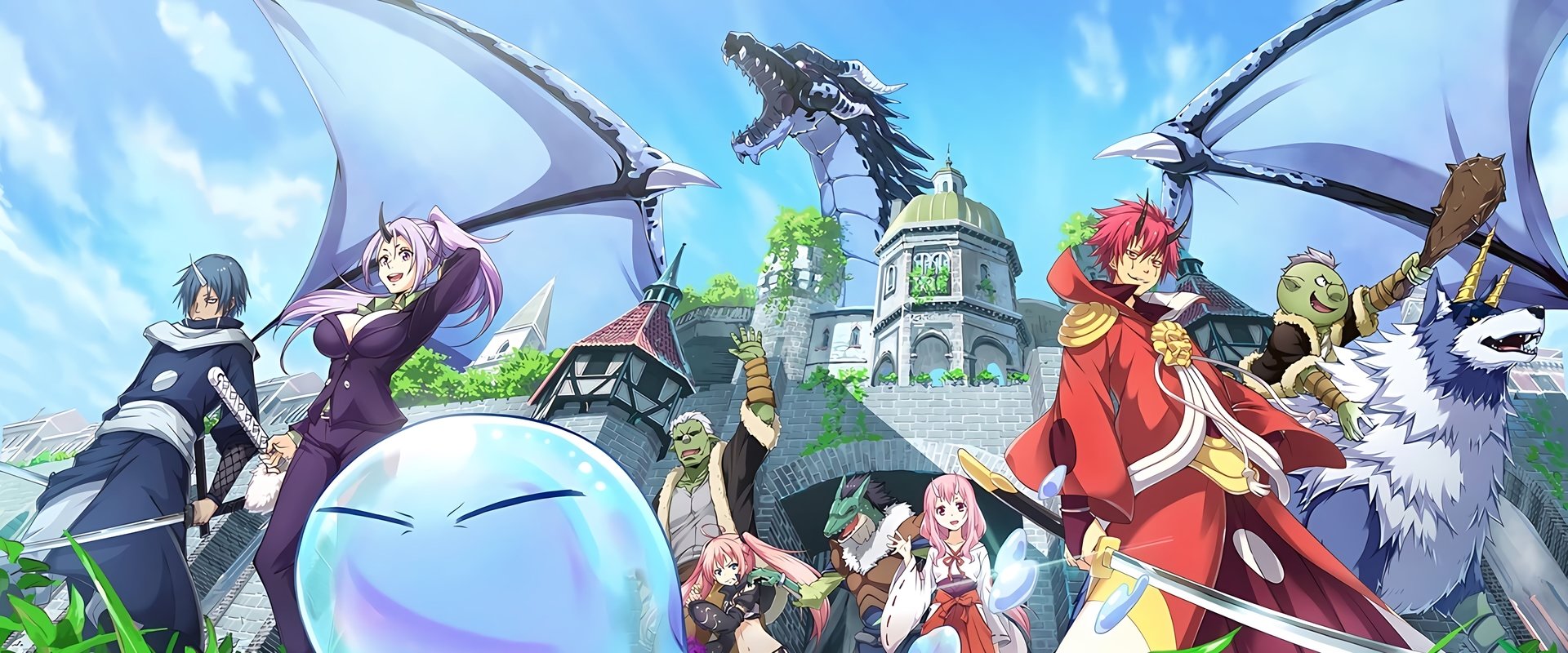 That Time I Got Reincarnated as a Slime the Movie: Scarlet Bond backdrop