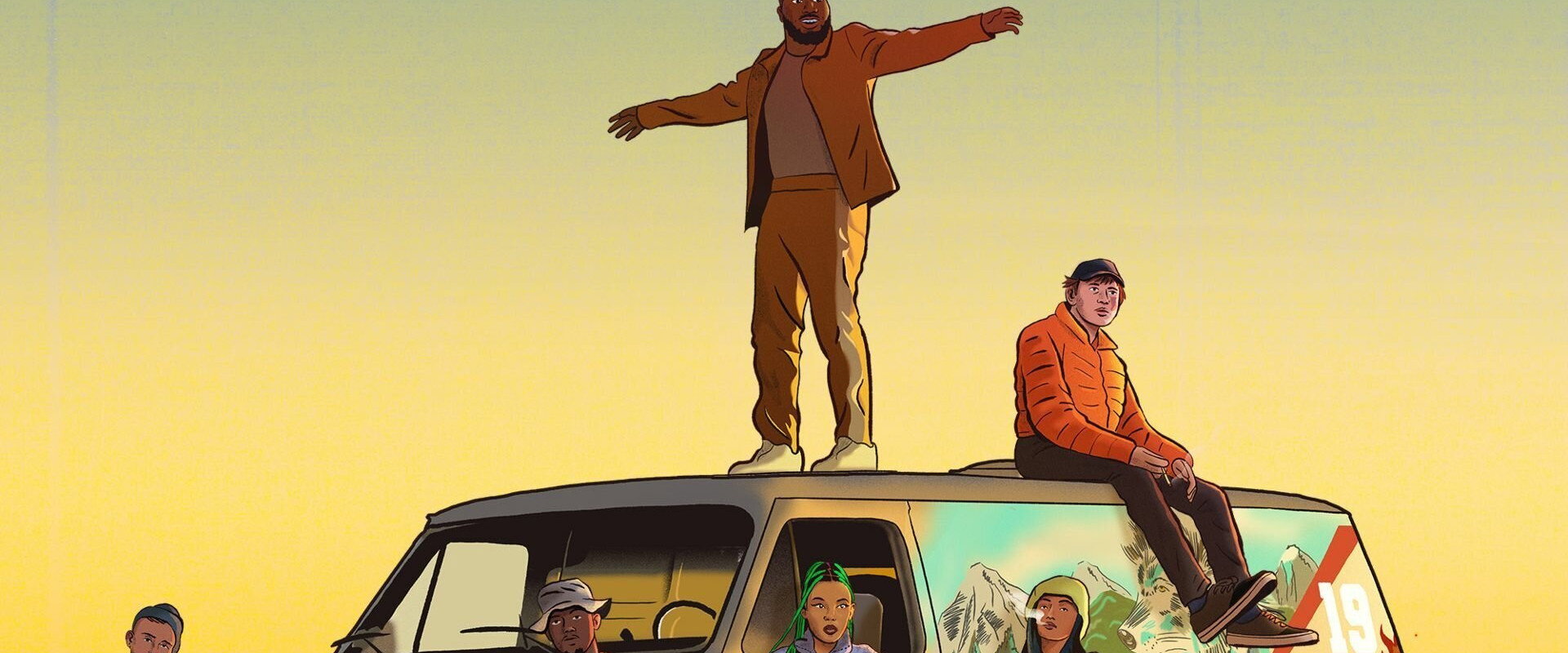 Khalid: Free Spirit backdrop