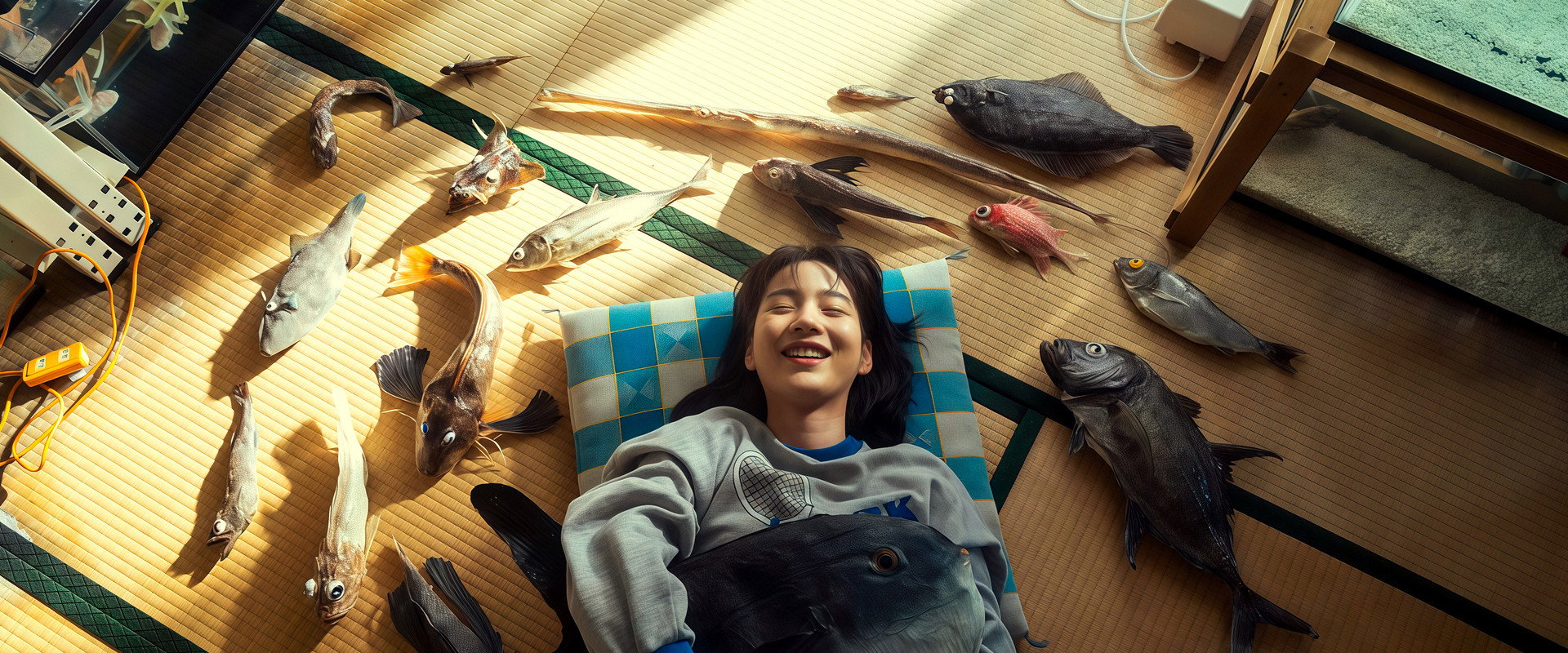 The Fish Tale backdrop