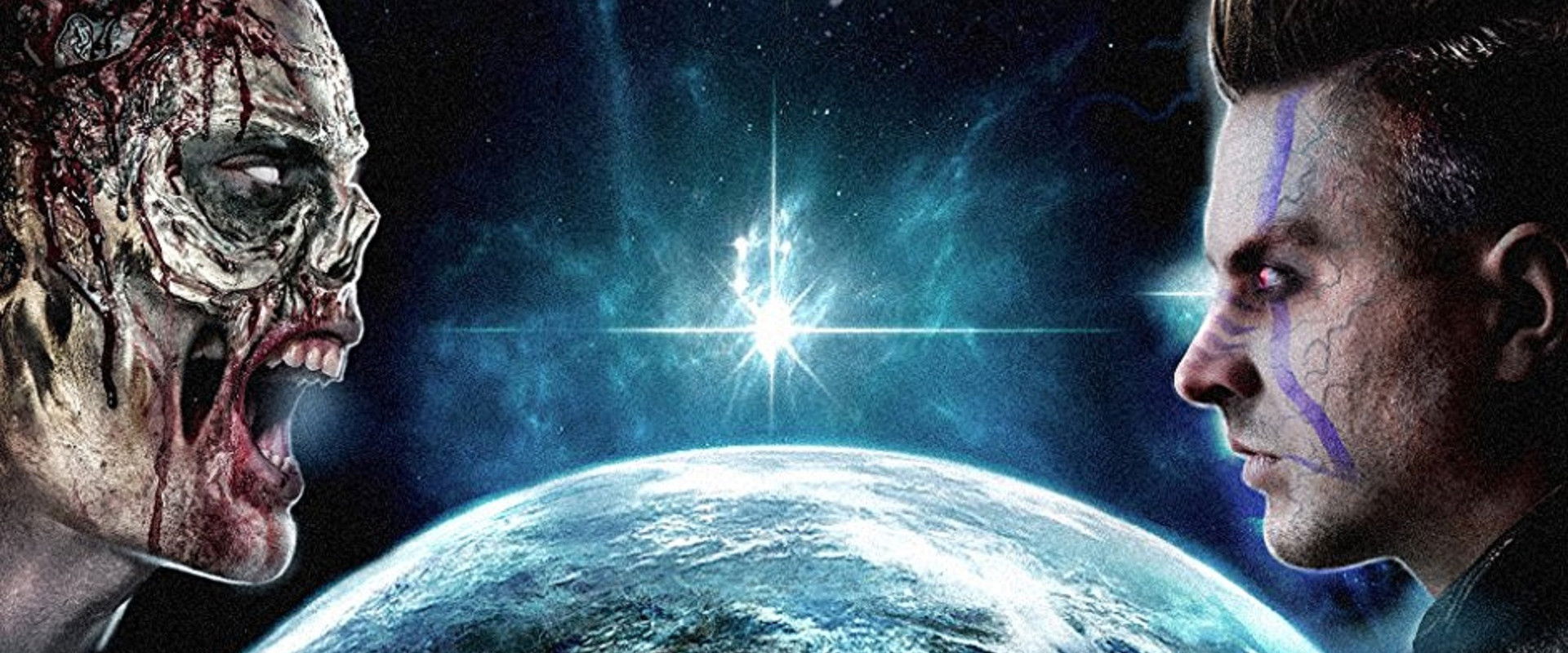 Alien Vs. Zombies backdrop