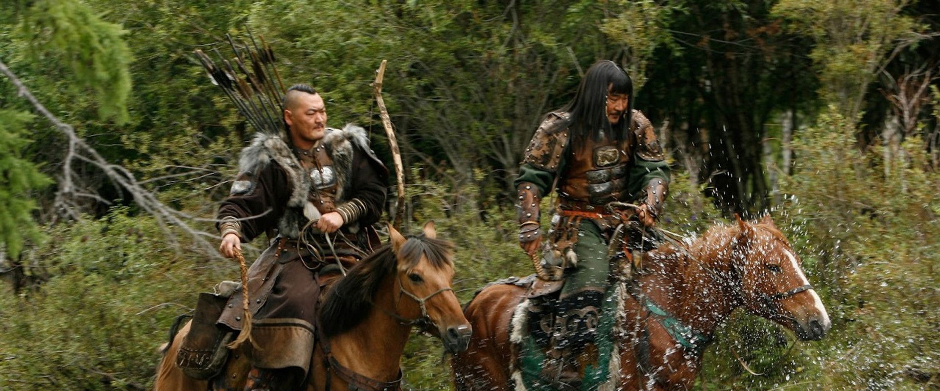 No Right to Die: Chinggis Khaan backdrop