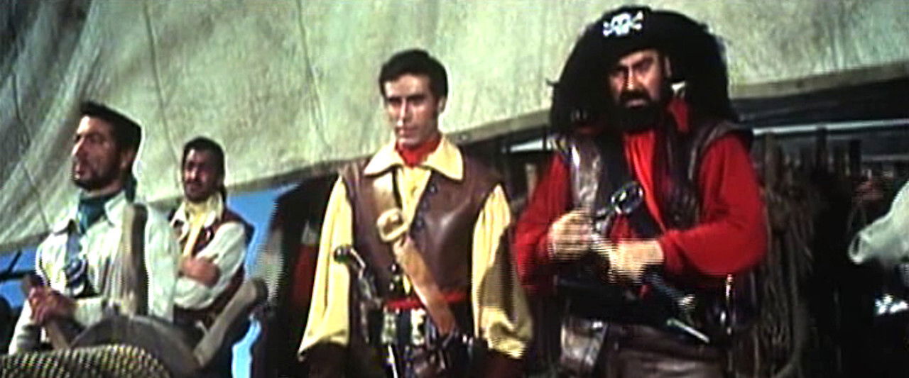 The Masked Man Against the Pirates backdrop