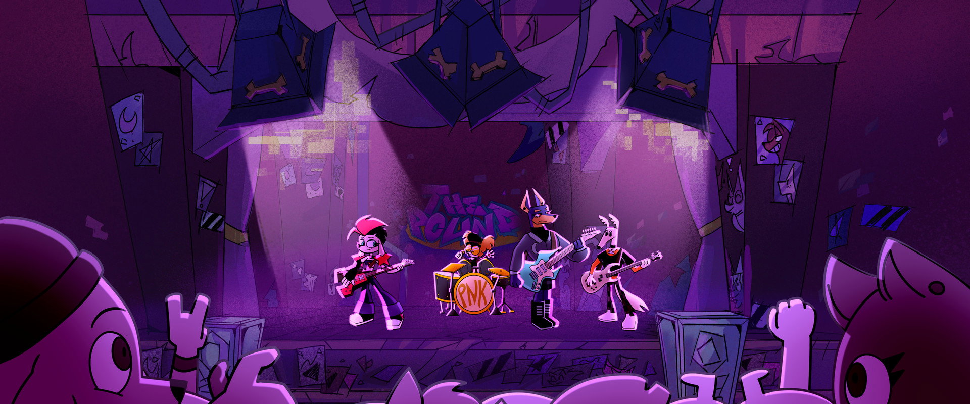 Punk'd Pooch backdrop