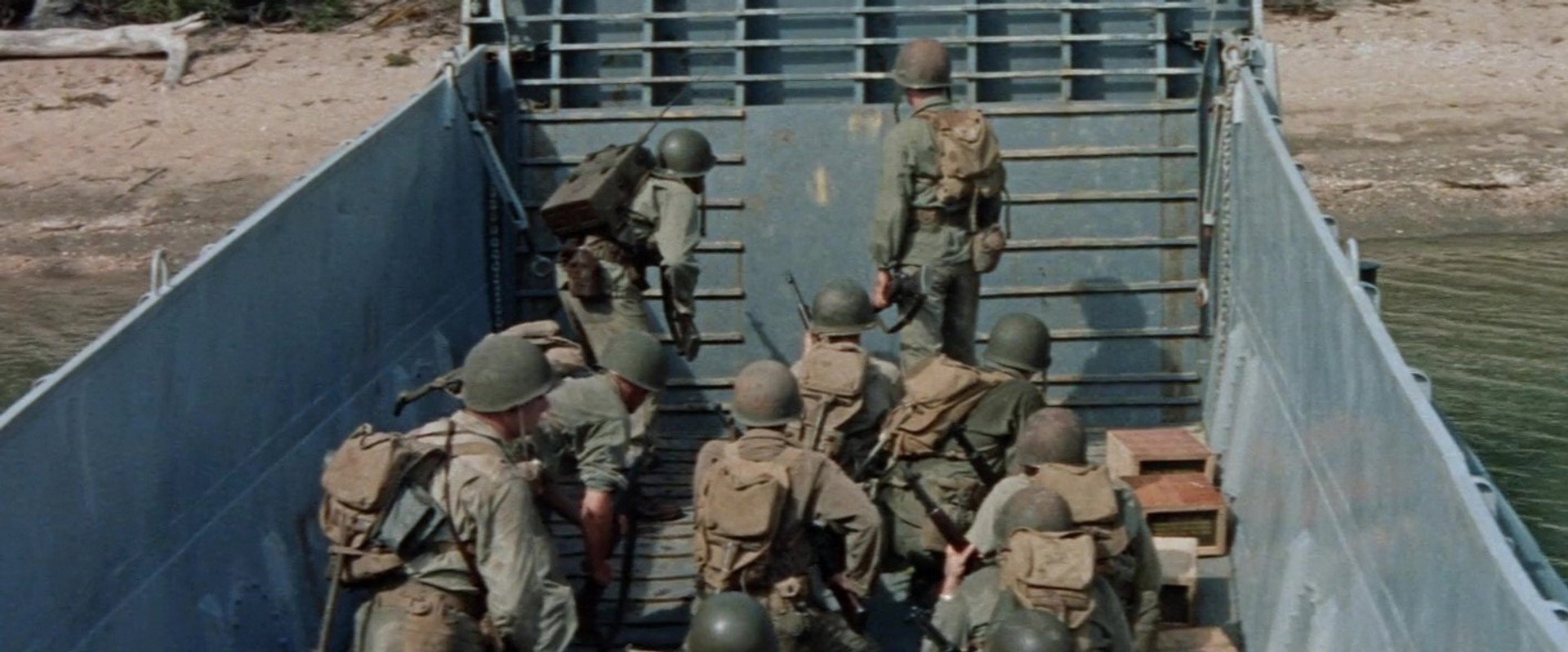 The Naked and the Dead backdrop