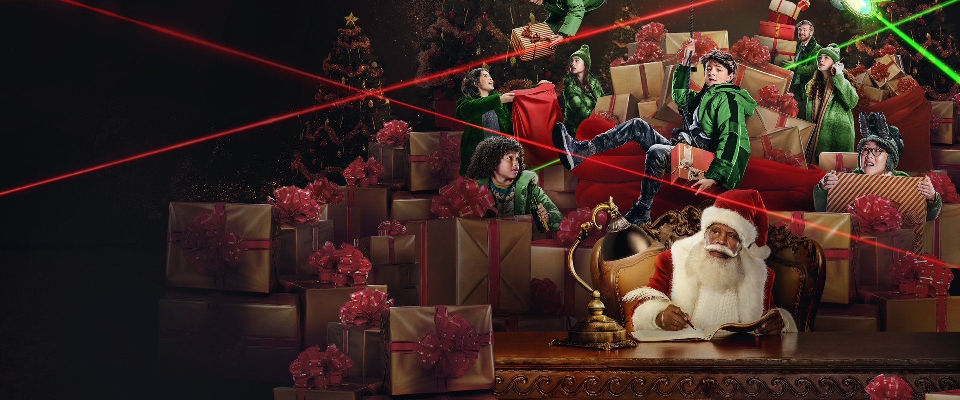 The Naughty Nine backdrop