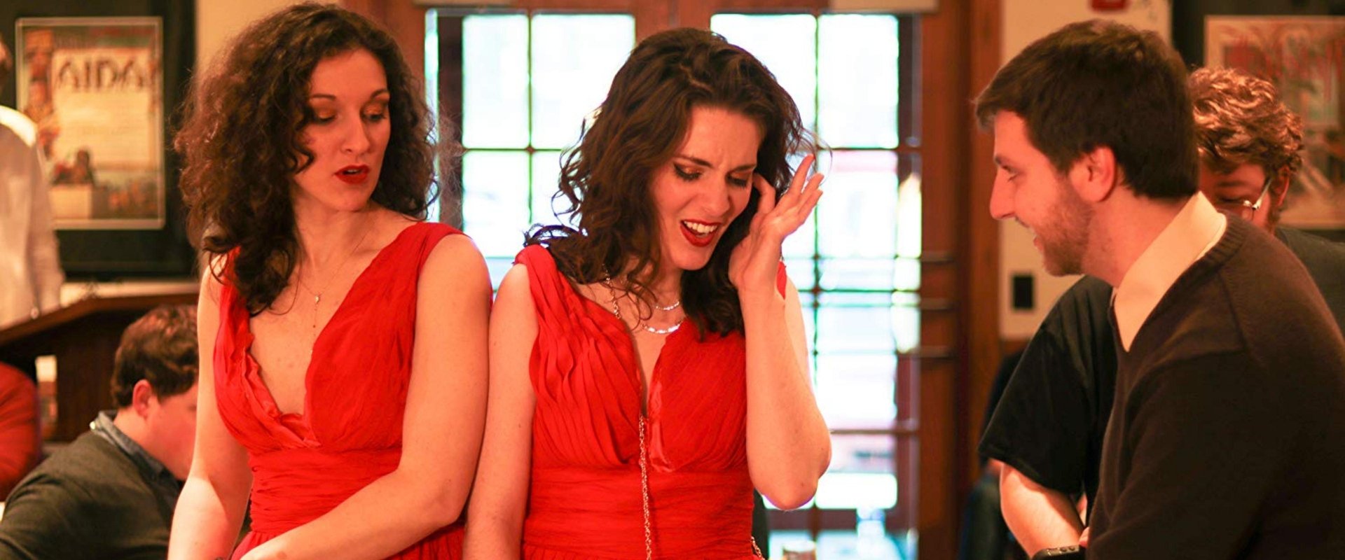 Double Date backdrop