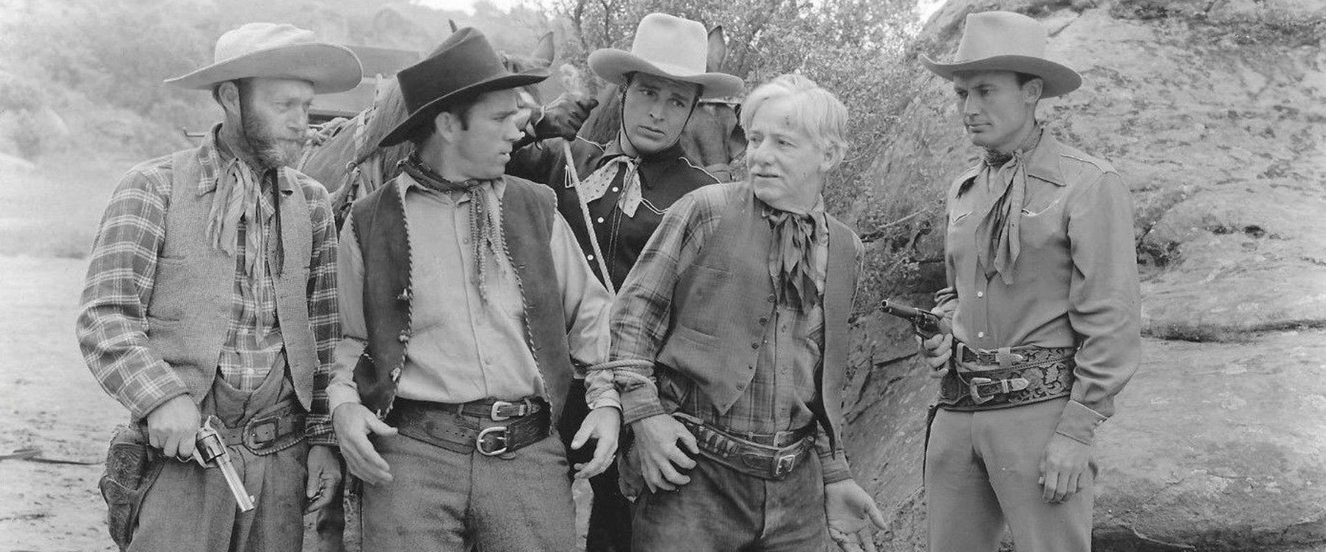 Billy the Kid's Smoking Guns backdrop