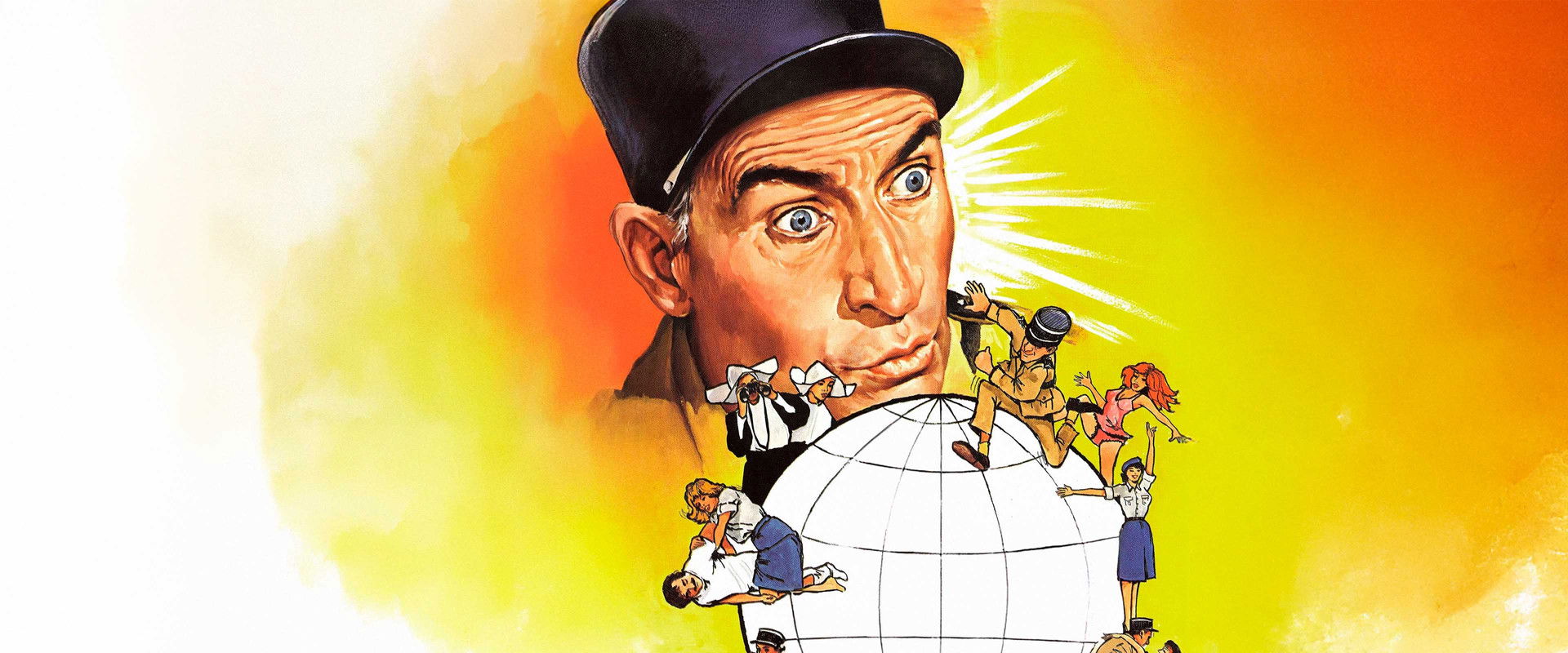 The Gendarme and the Gendarmettes backdrop