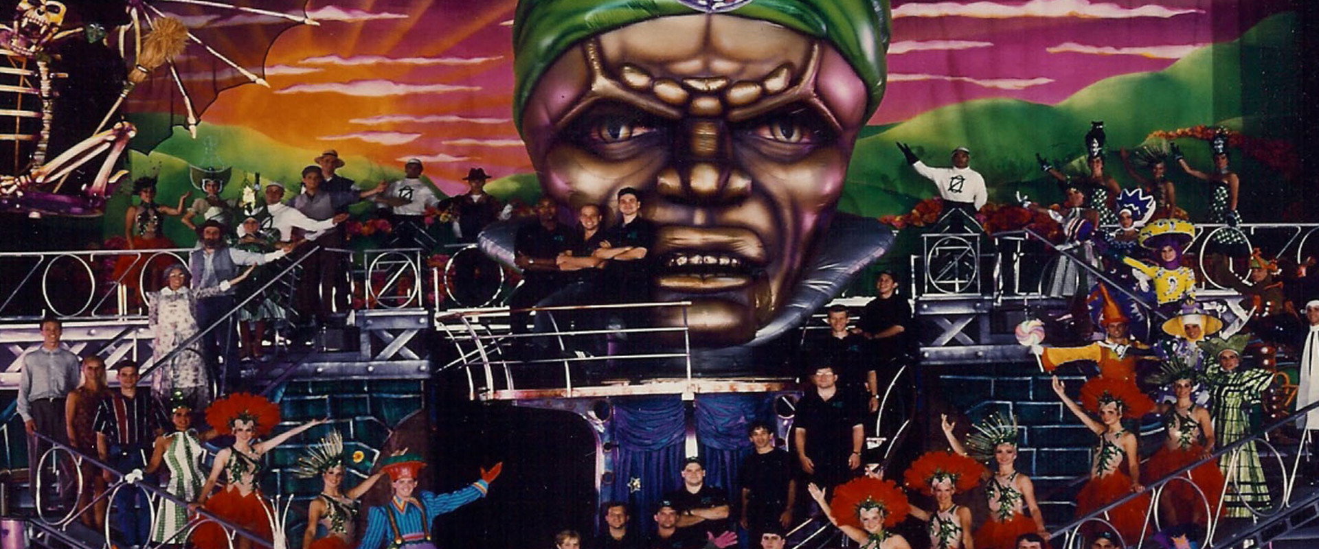 The Wizard of Oz on Ice backdrop