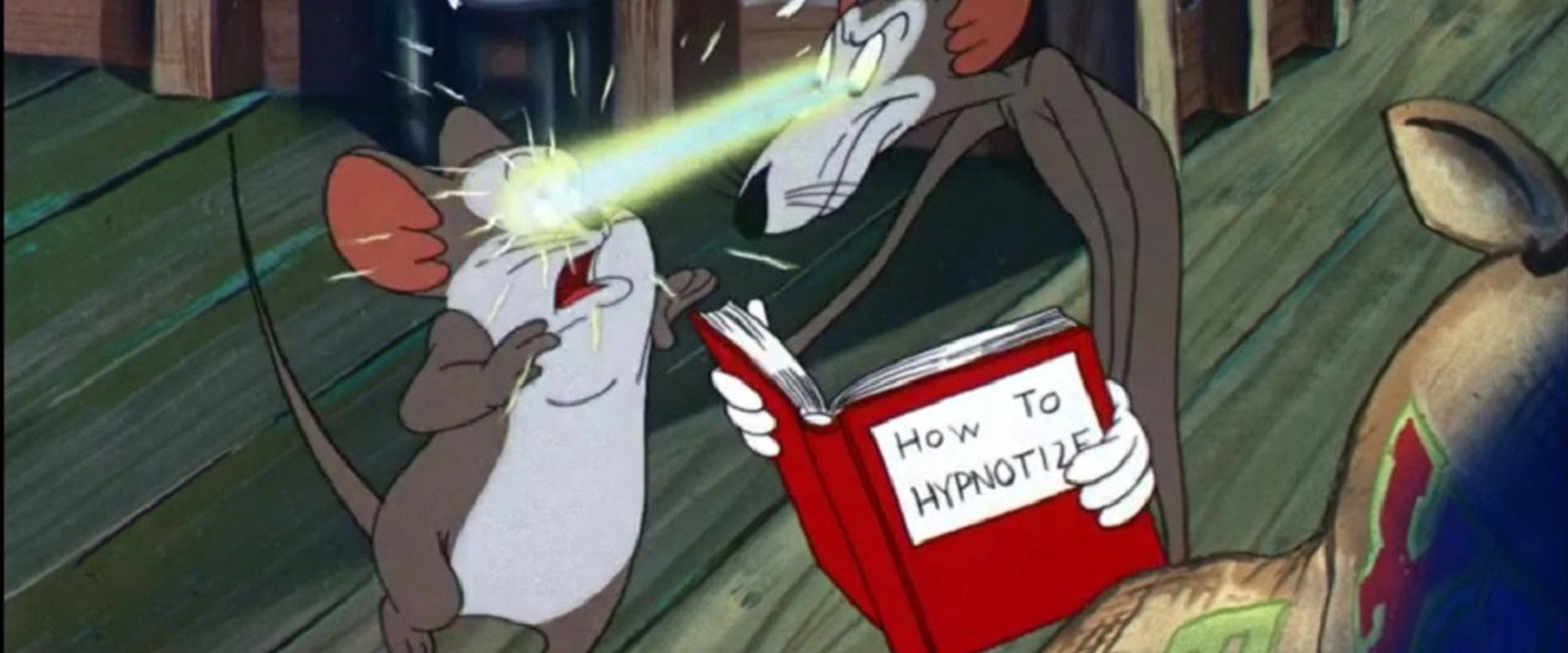 The Mouse-Merized Cat backdrop