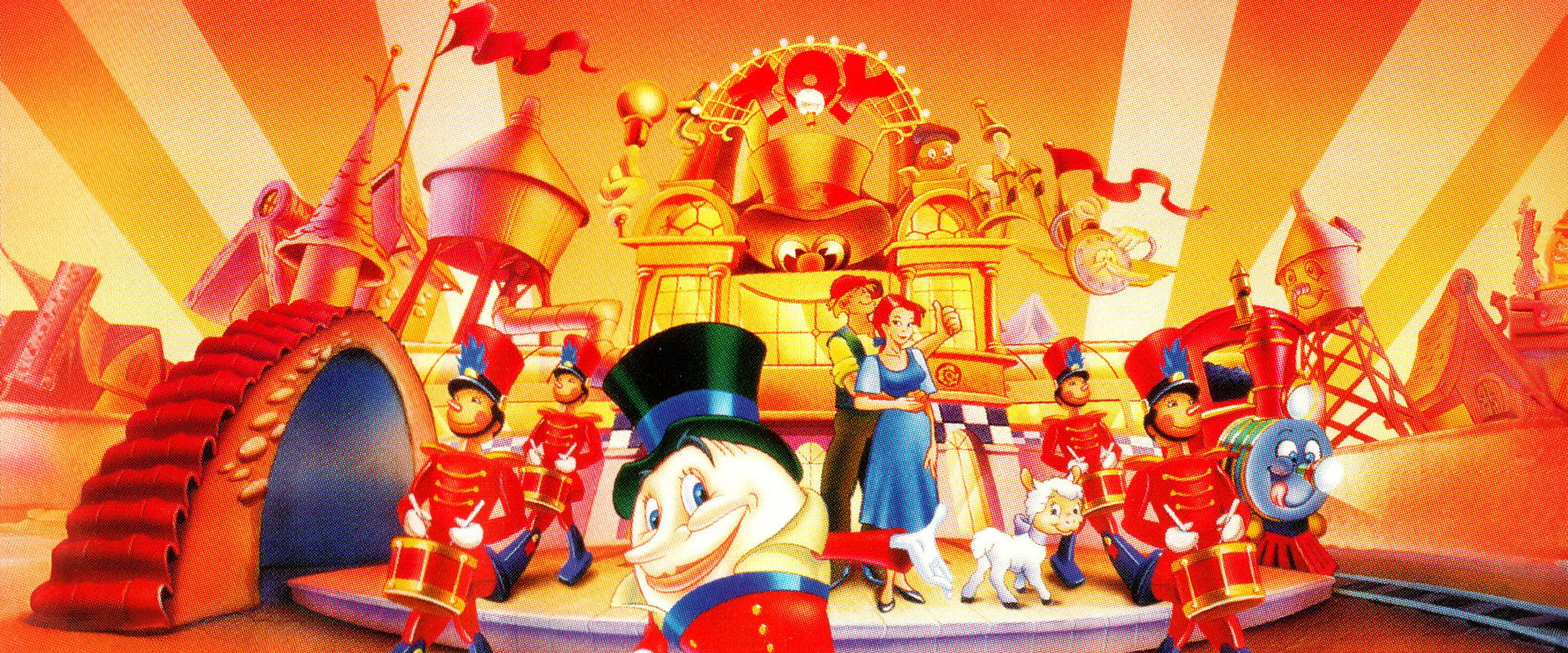 Babes in Toyland backdrop