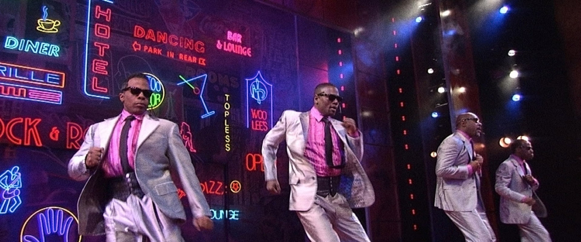 Smokey Joe's Cafe: The Songs of Leiber and Stoller backdrop