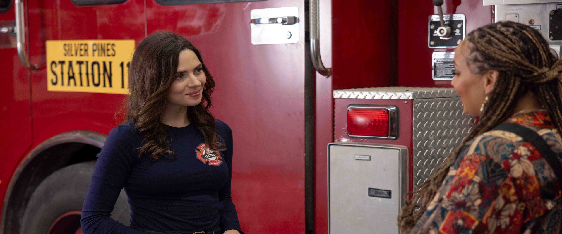A Firefighter's Christmas Calendar backdrop