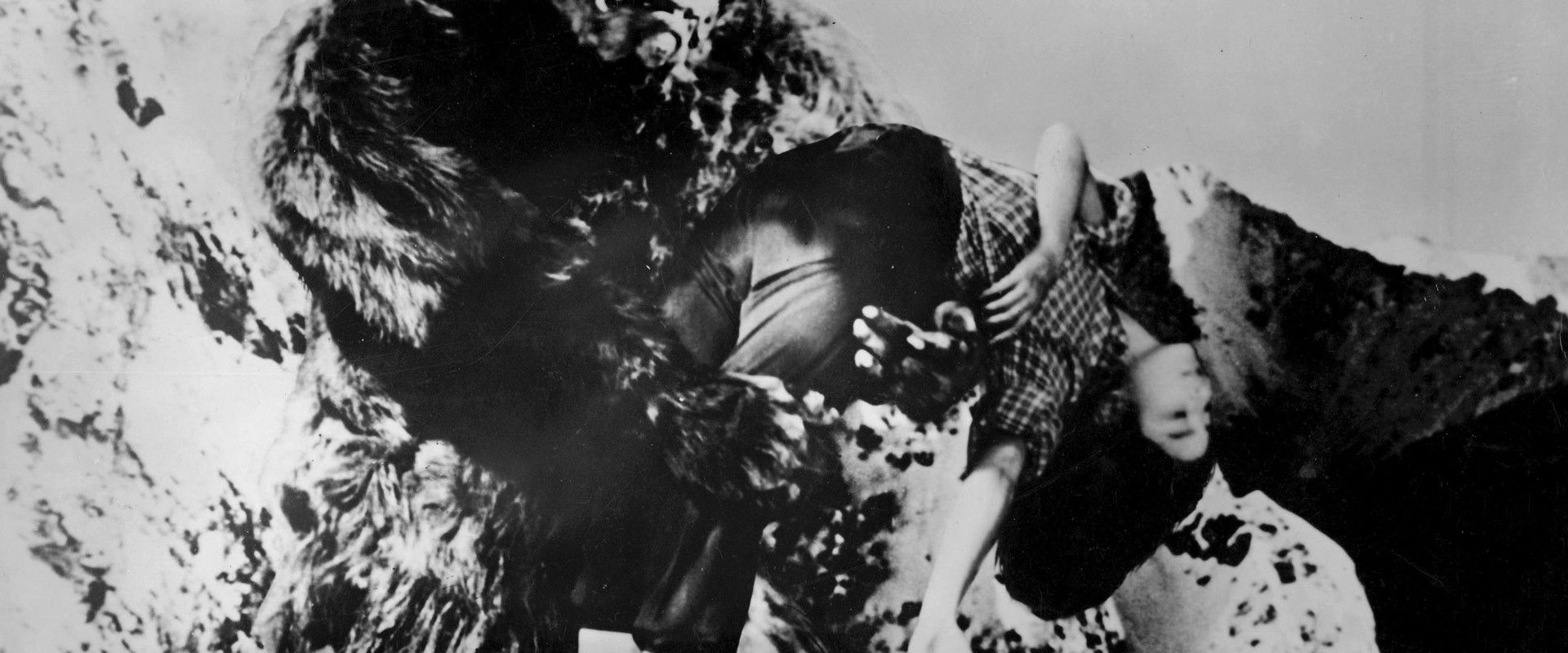 Beast Man Snow Man backdrop