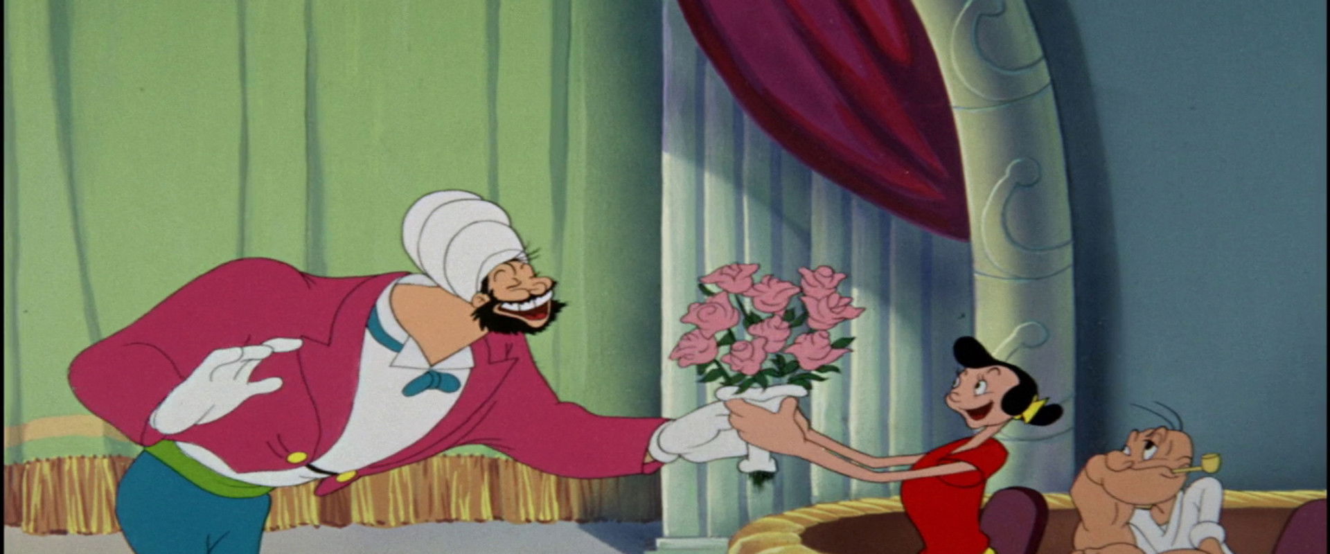 A Balmy Swami backdrop