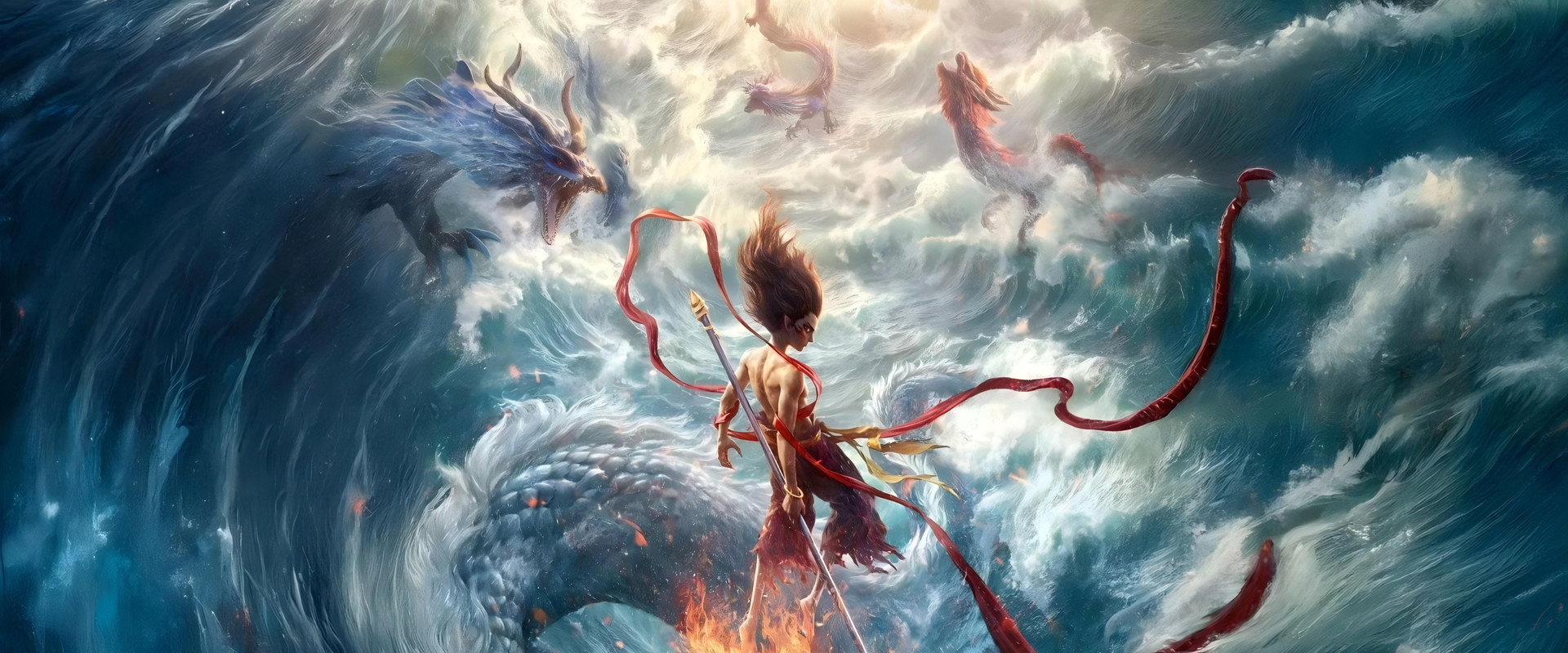 Ne Zha 2 backdrop