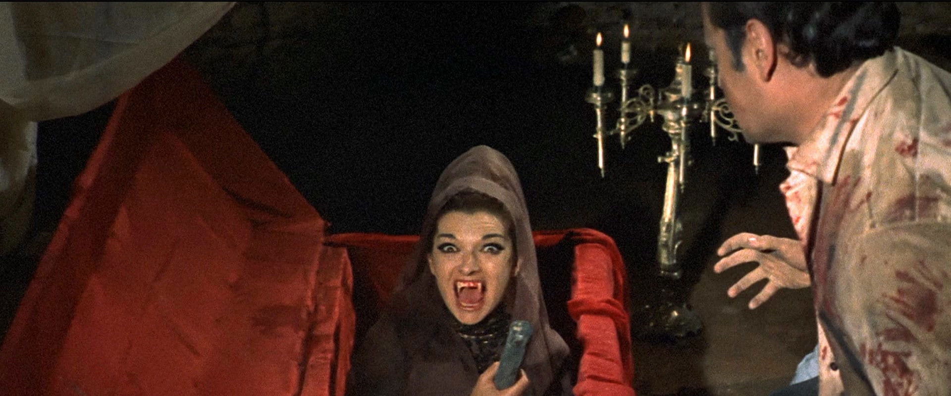 Frankenstein's Bloody Terror backdrop