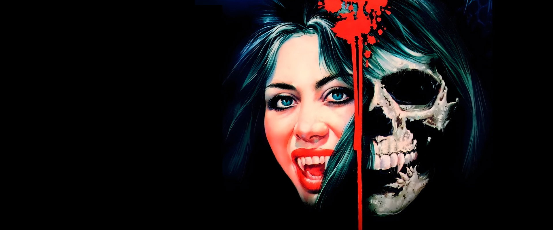 Female Vampire backdrop