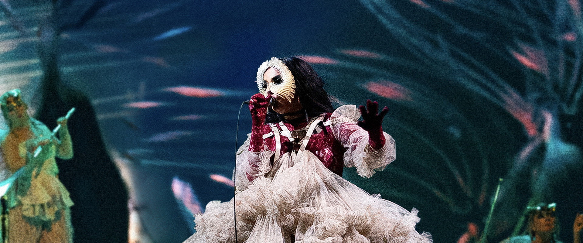 Björk: Cornucopia backdrop