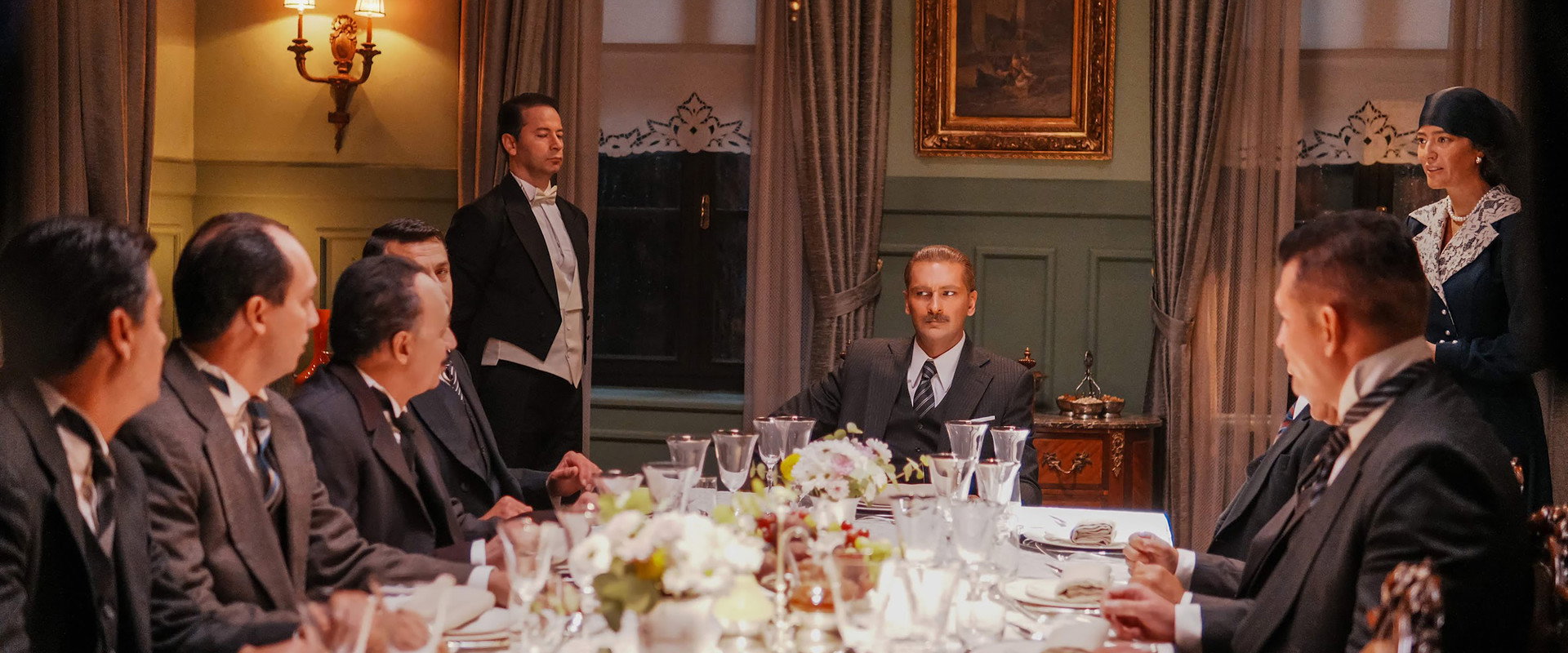 The Last Dinner backdrop