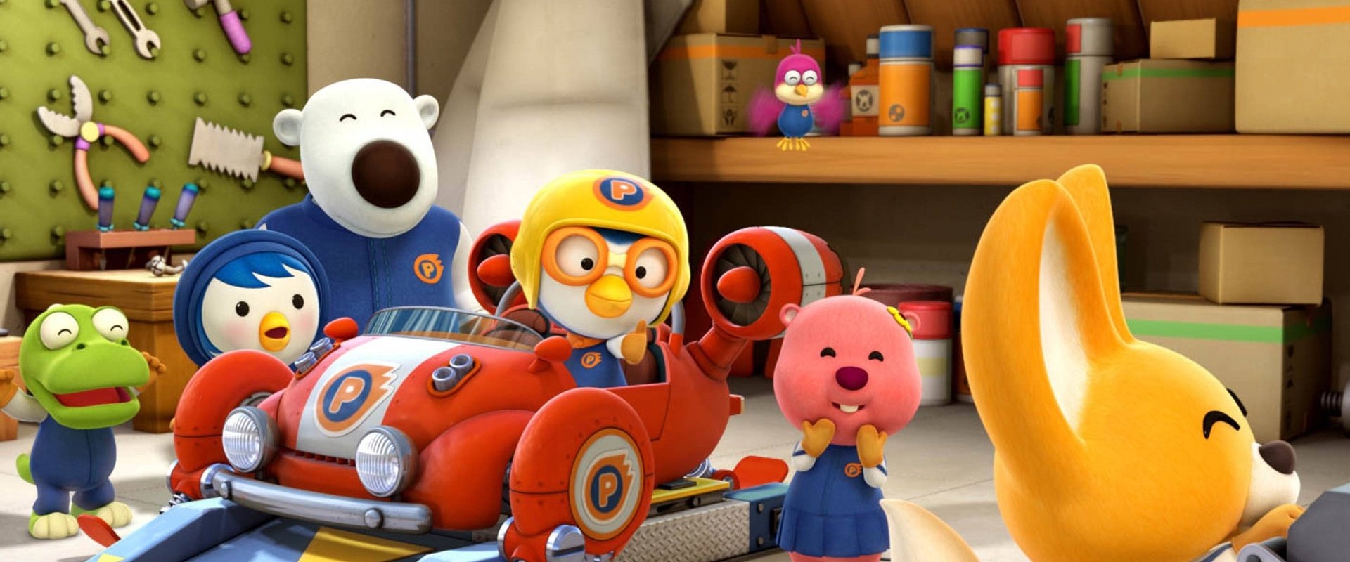Pororo: The Racing Adventure backdrop
