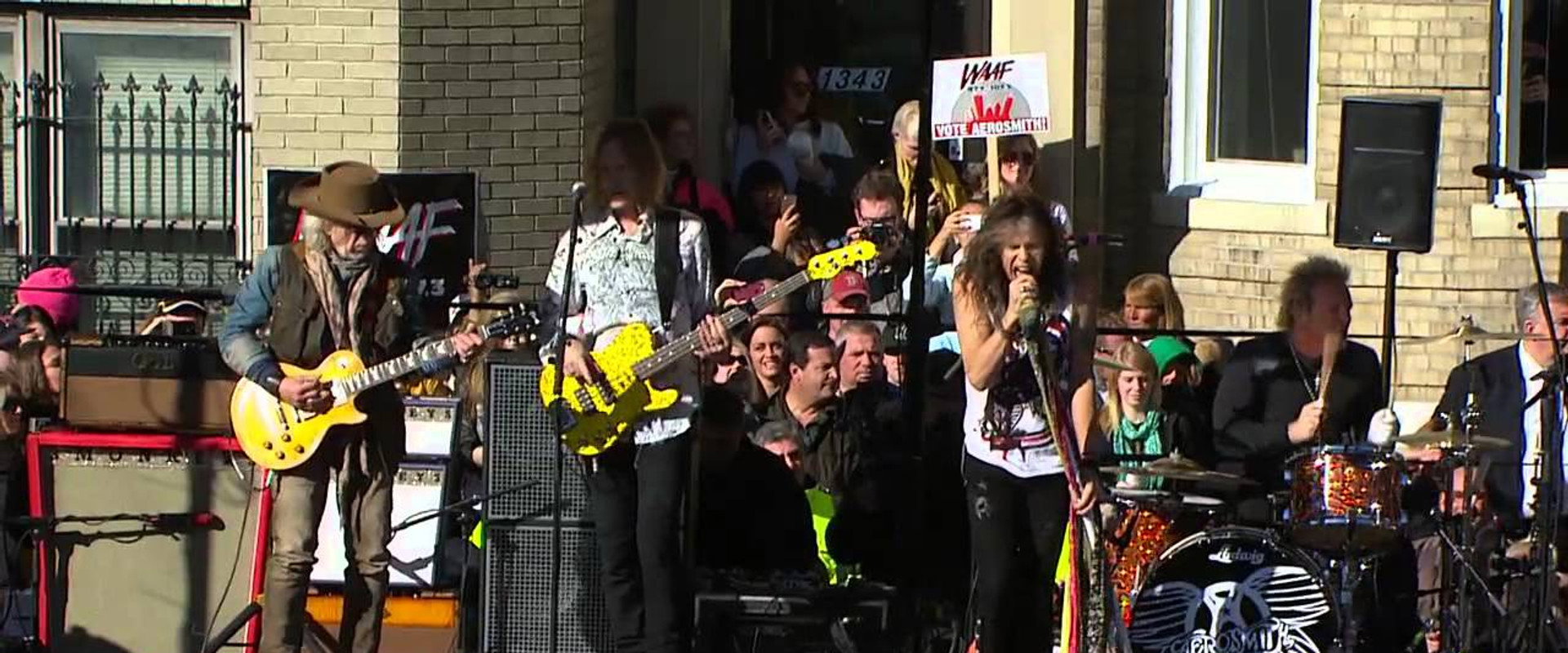 Aerosmith: Live at 1325 Commonwealth Ave. backdrop