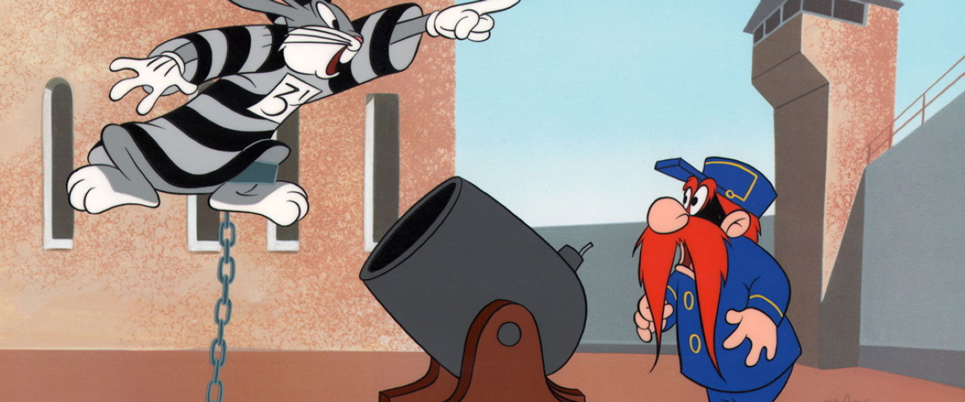 Big House Bunny backdrop